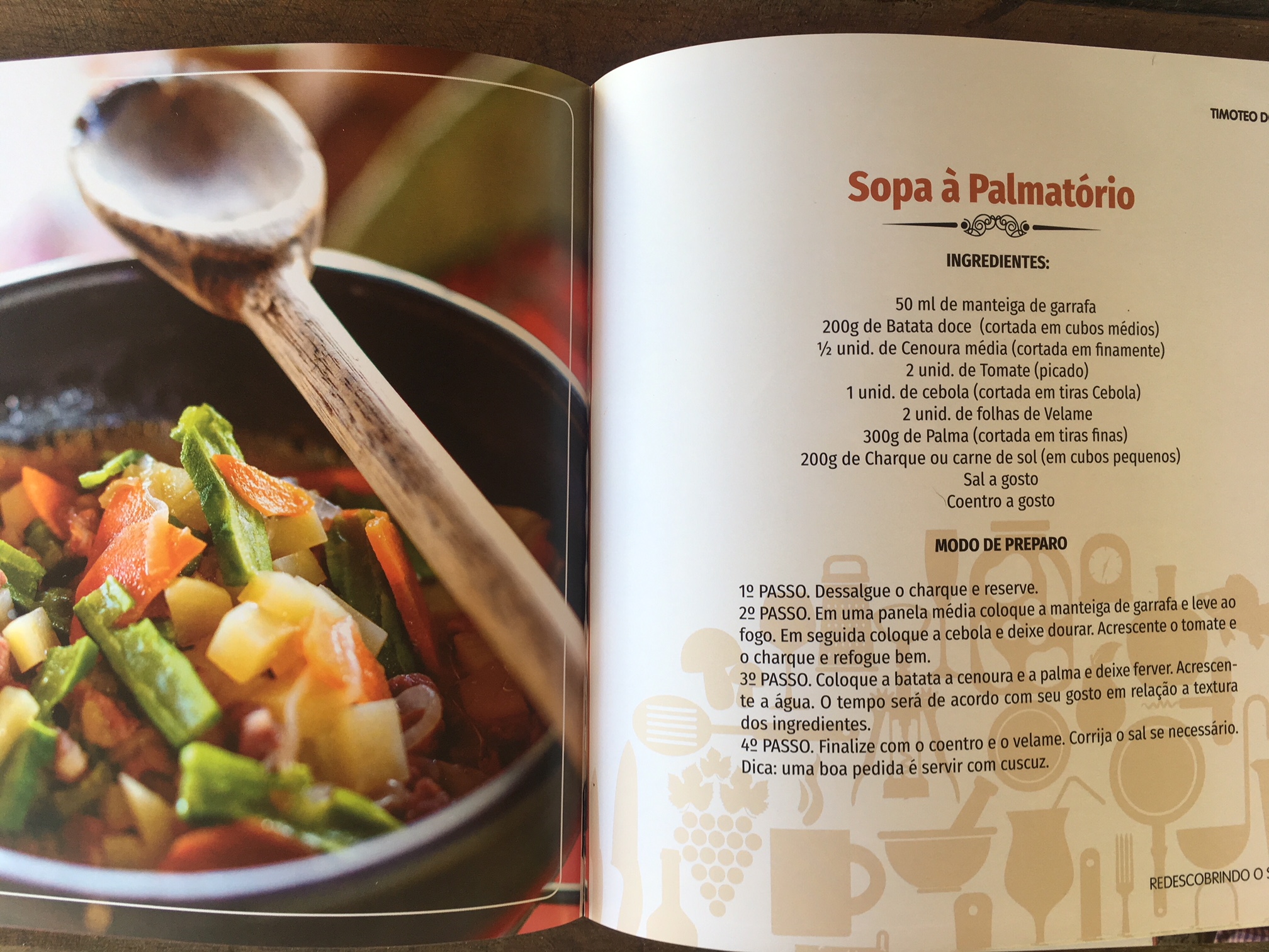 Palma, mandacaru e xique xique: Alimentos da Caatinga são abordadas em livro