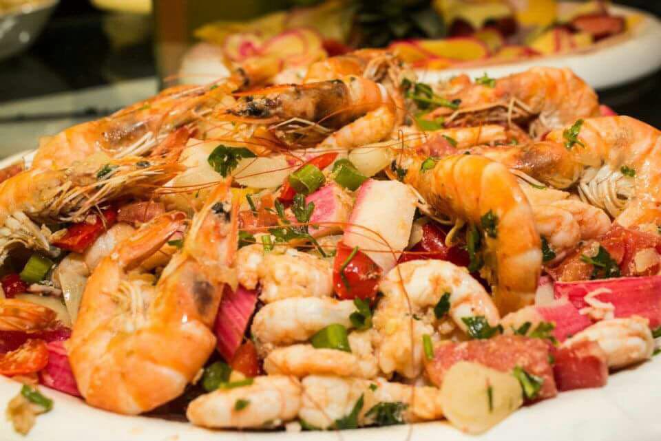 CEIA DE NATA - Salada de camarão com kani - Sabor Caseiro da Chica